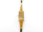 Gucci 1500L 18k Gold Plated case back