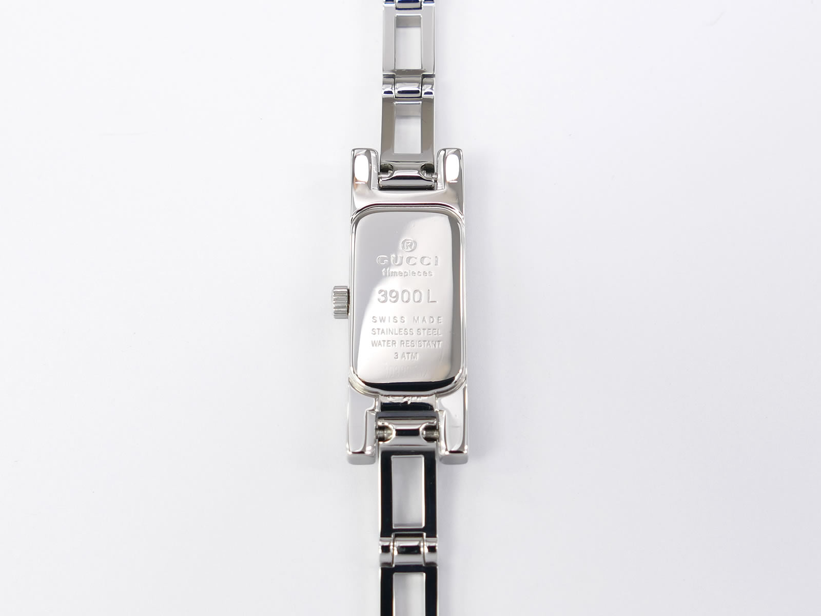 Gucci 3900L Stainless Steel case back