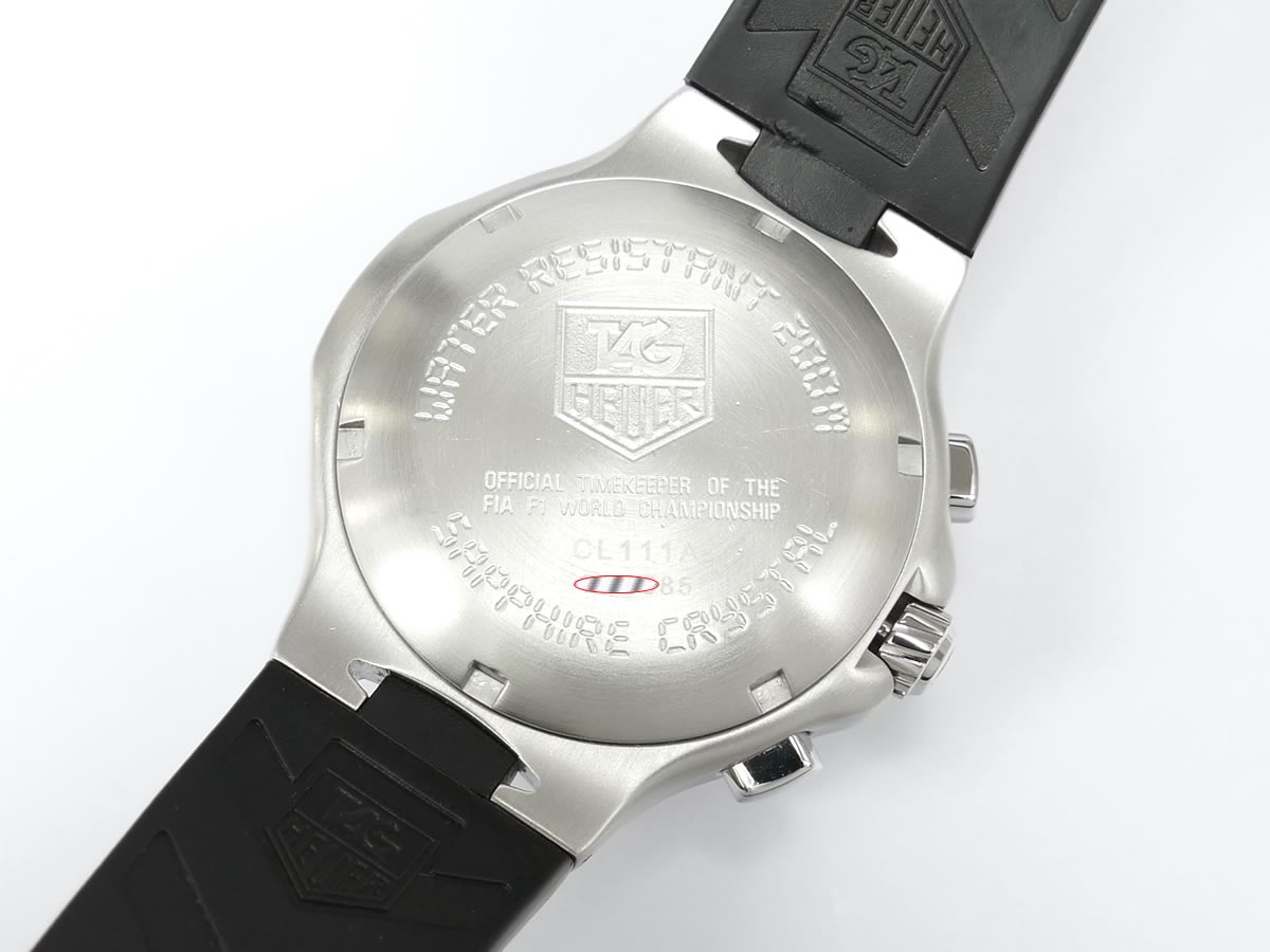 TAG Heuer Kirium F1 CL111A Digital Analogue 40mm on Rubber Strap