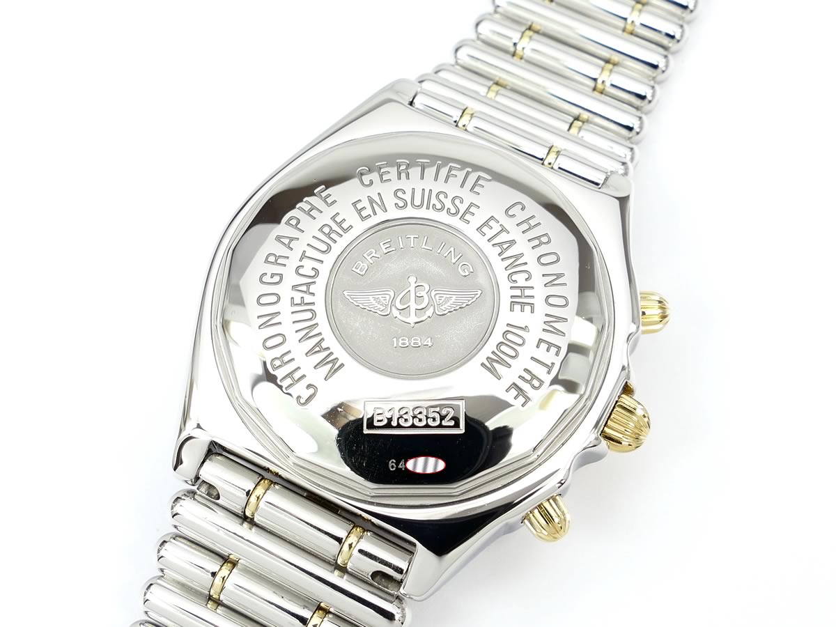 Breitling Chronomat B13352 case back