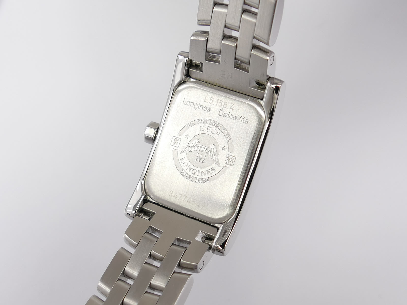 Longines DolceVita L5.158.4 Stainless Steel case back