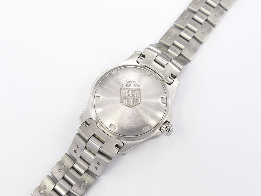 TAG Heuer 2000 Exclusive WN1353 stainless steel screw down case back