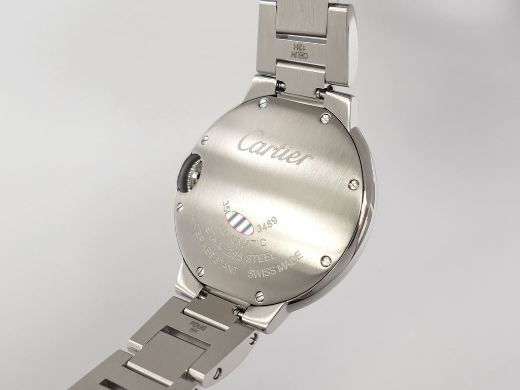 Cartier Ballon Bleu W6920071 stainless steel case back