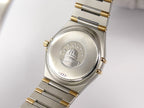 Omega Constellation 1312.30.00 stainless steel case back with observatory