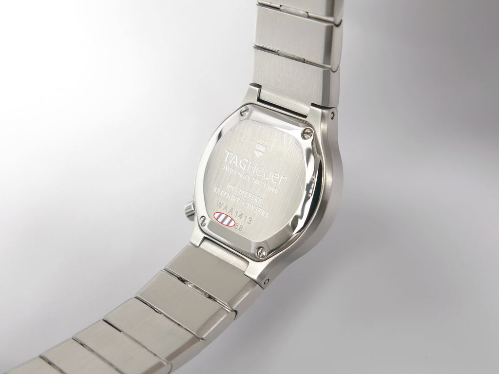 TAG Heuer Alter Ego WAA1413 stainless steel case back