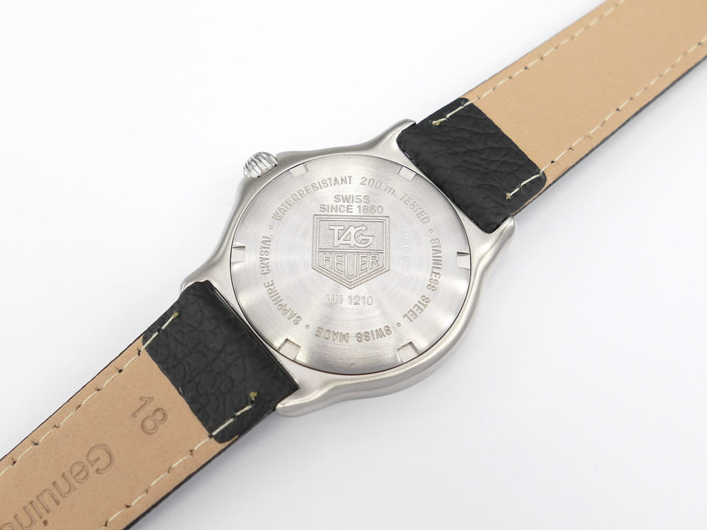 TAG Heuer SEL Professional WI1210 Silver Sunburst Dial Mid Size 34mm