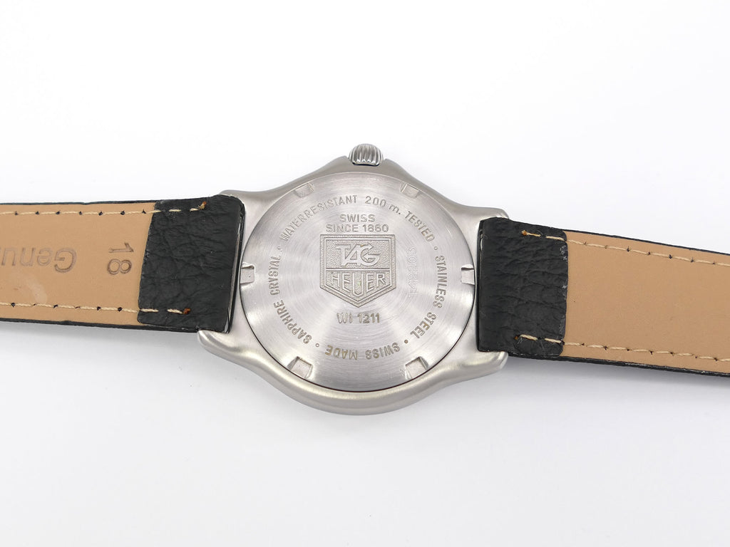 TAG Heuer SEL WI1211 stainless steel screw down case back