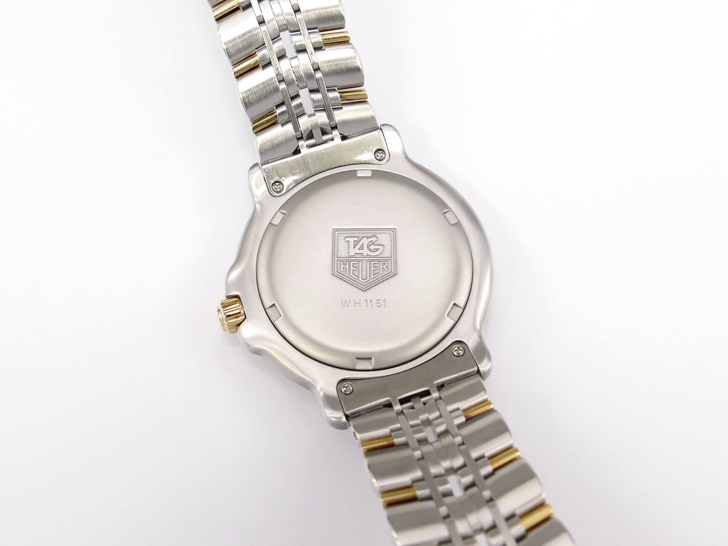 TAG Heuer 6000 WH1151 Stainless Steel screw down case back