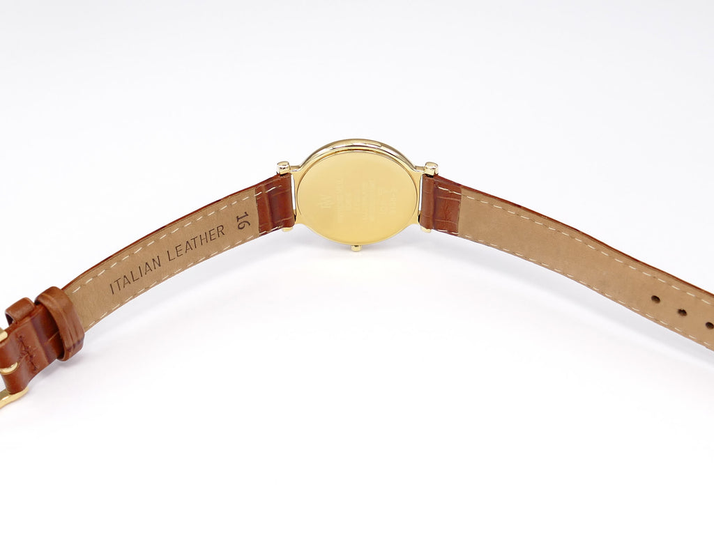 Raymond Weil Traditional 9136-2 two piece brown leather strap