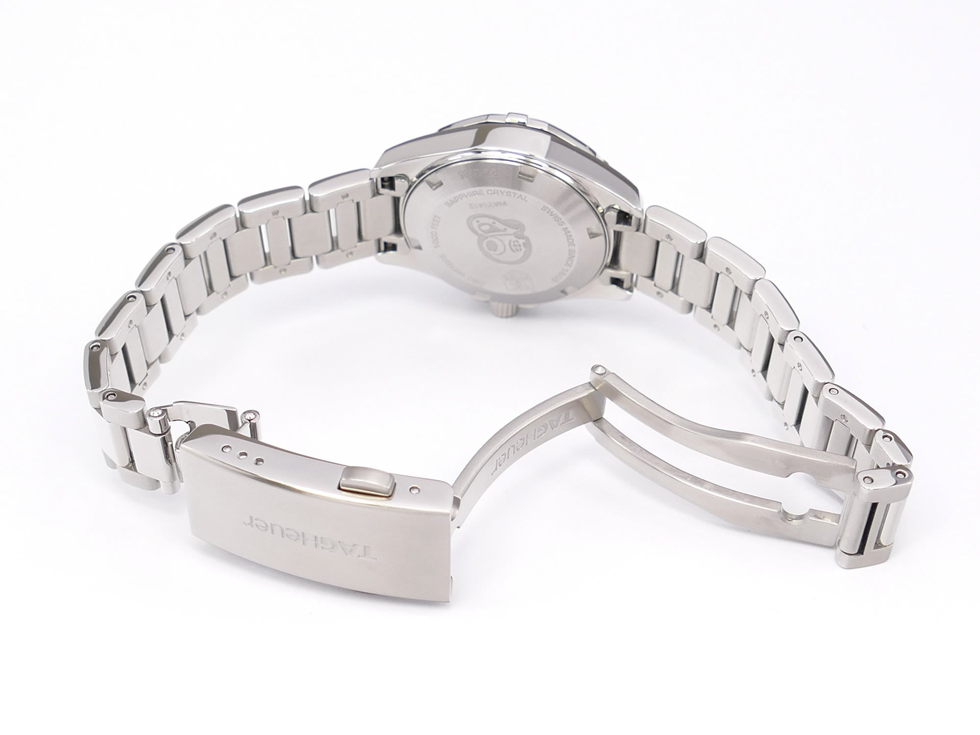 TAG Heuer Aquaracer WAY1412 stainless steel folding clasp