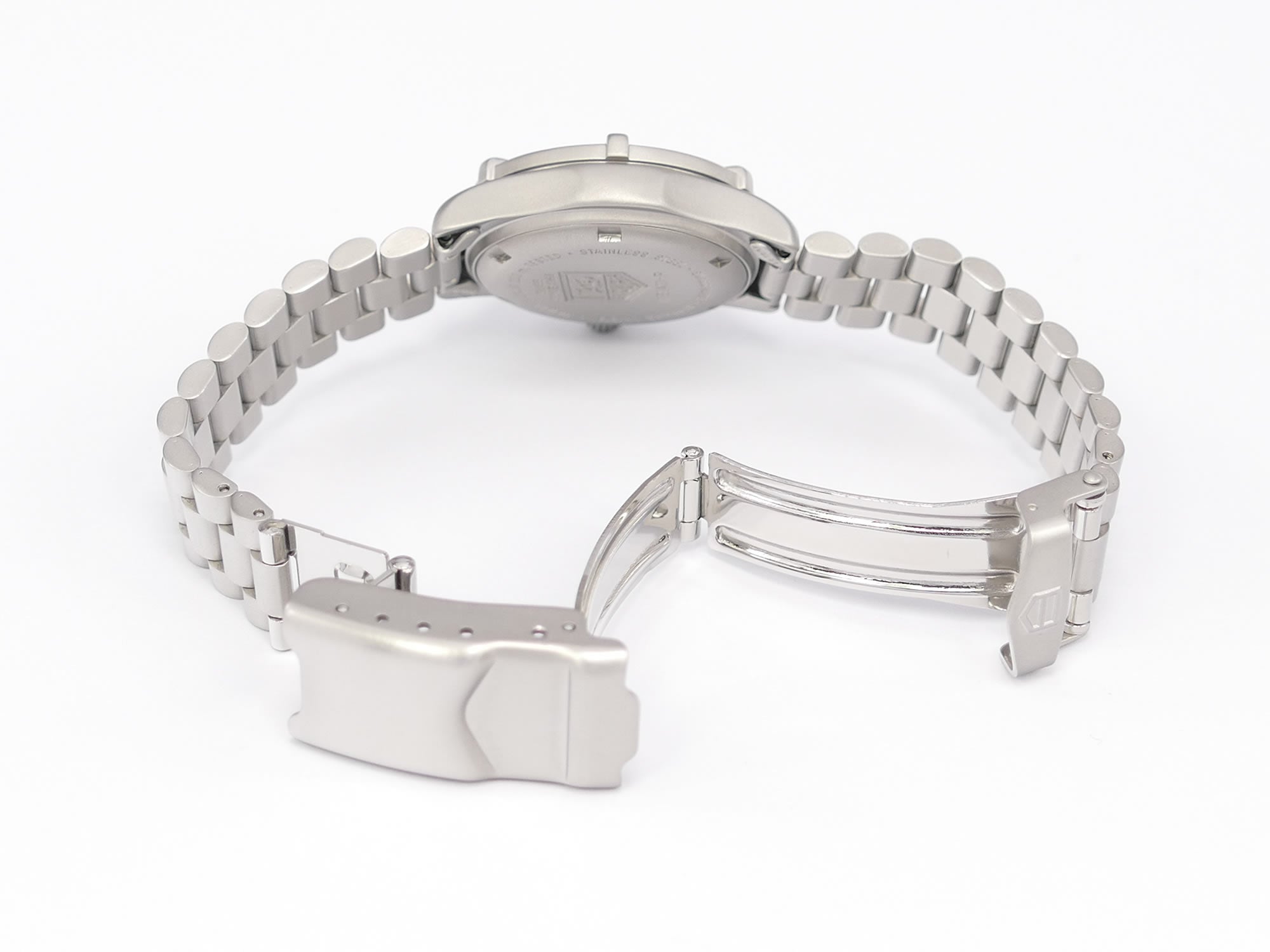 TAG Heuer 2000 WE1411-R stainless steel folding clasp