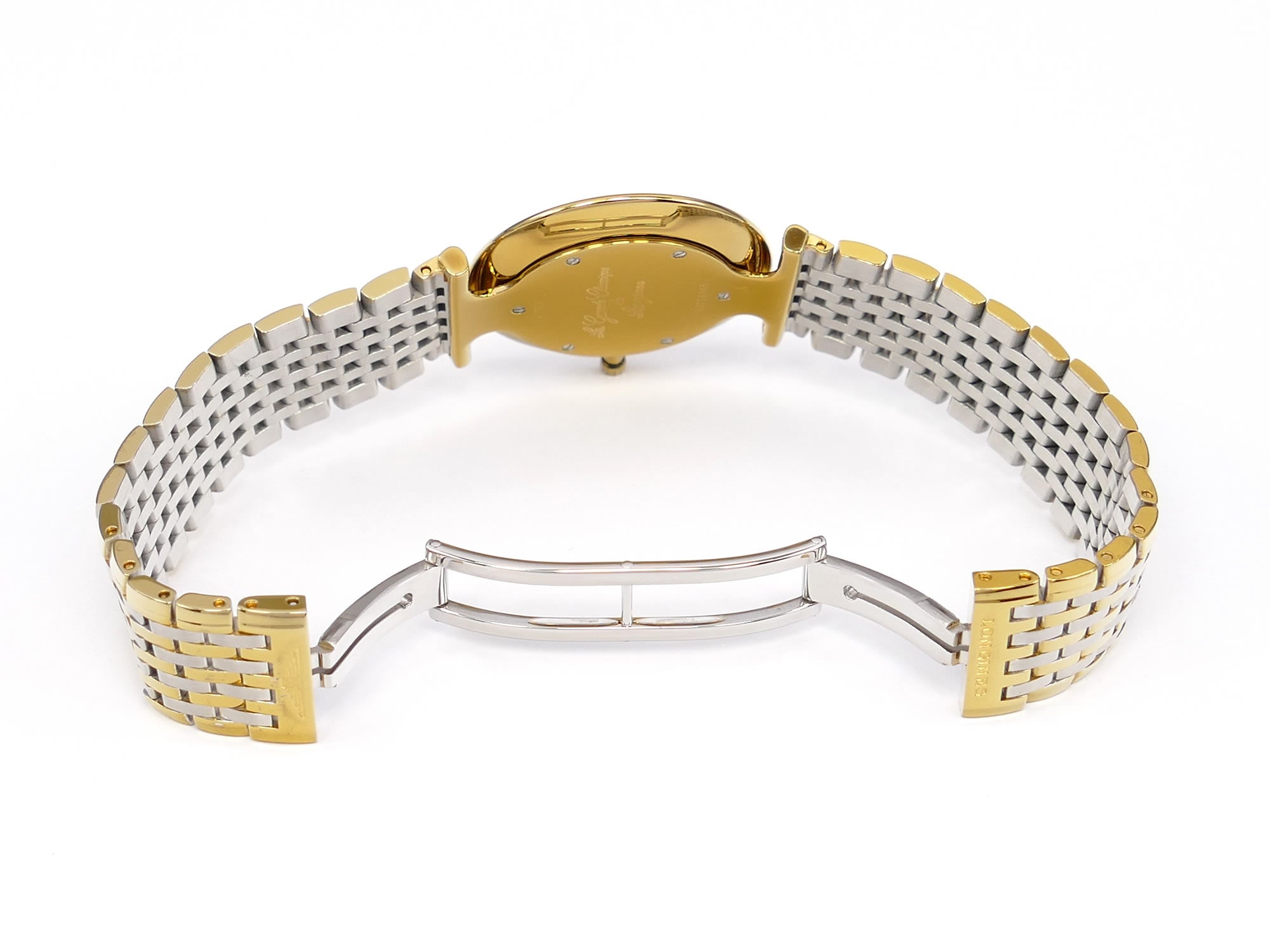 Longines La Grande Classique L4.709.2 stainless steel bi folding clasp