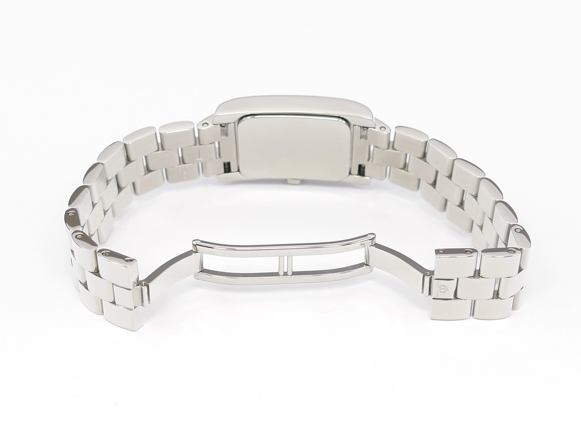Baume & Mercier Hampton MV045139 Stainless Steel bi folding clasp
