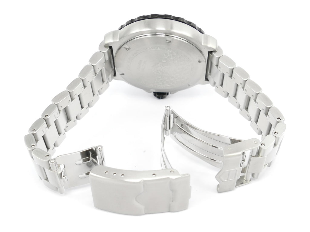 TAG Heuer Formula 1 White WAU1111.BA0858 security clasp and wetsuit expansion