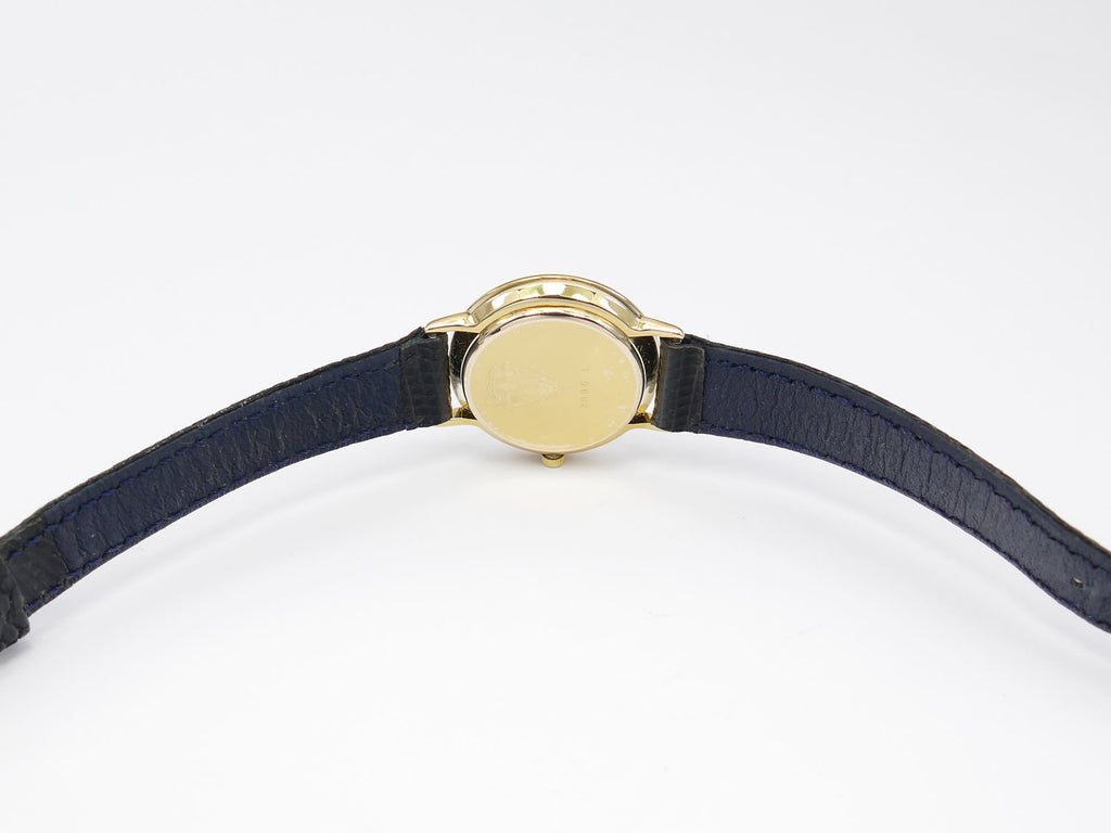 Gucci 3000L black lizard strap