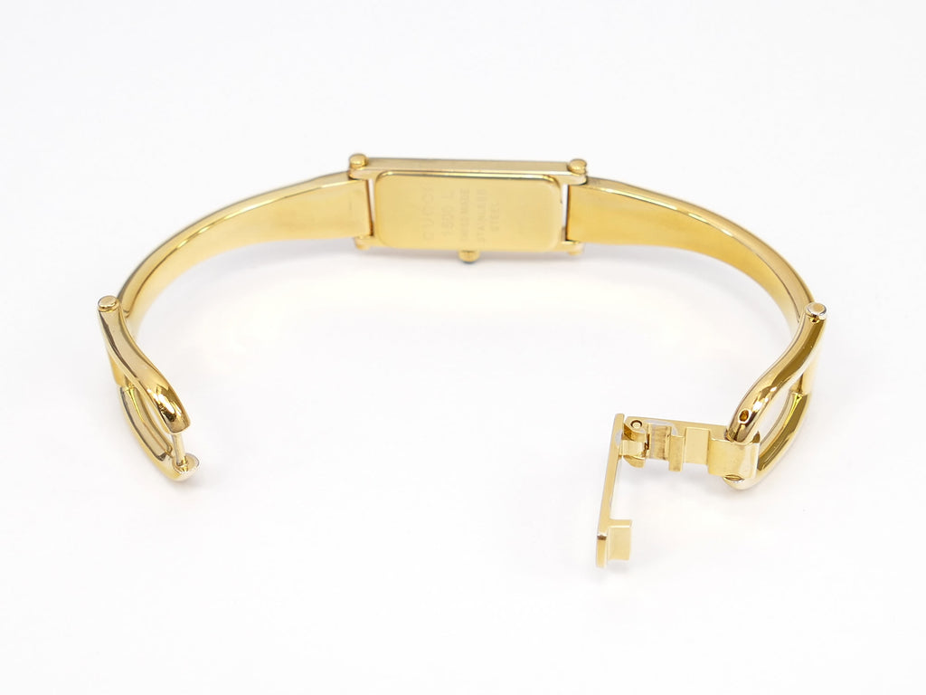 Gucci 1500L 18k Gold Plated bangle clip