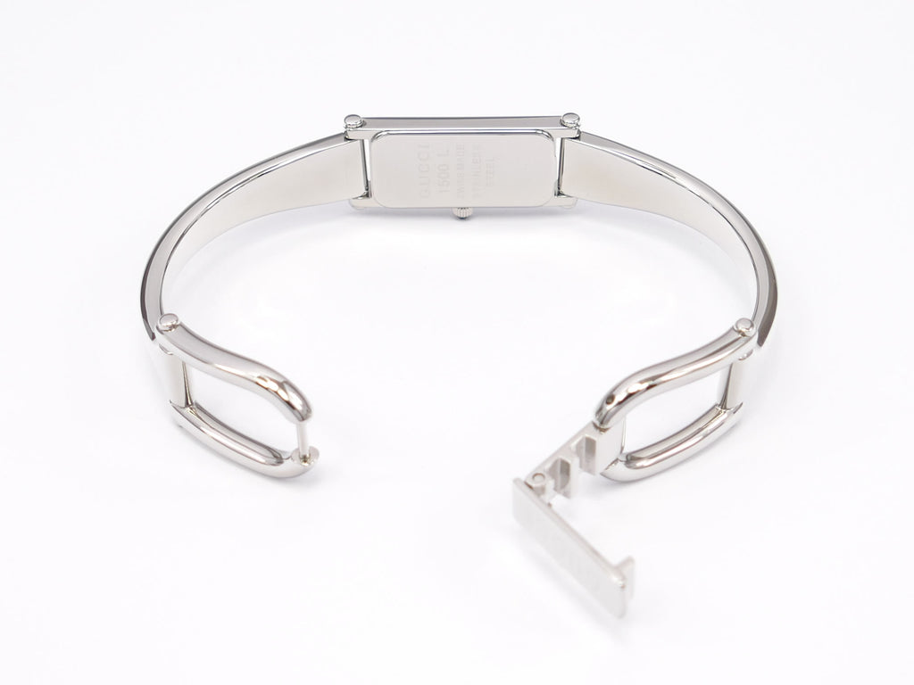 Gucci 1500L Stainless Steel bangle clip