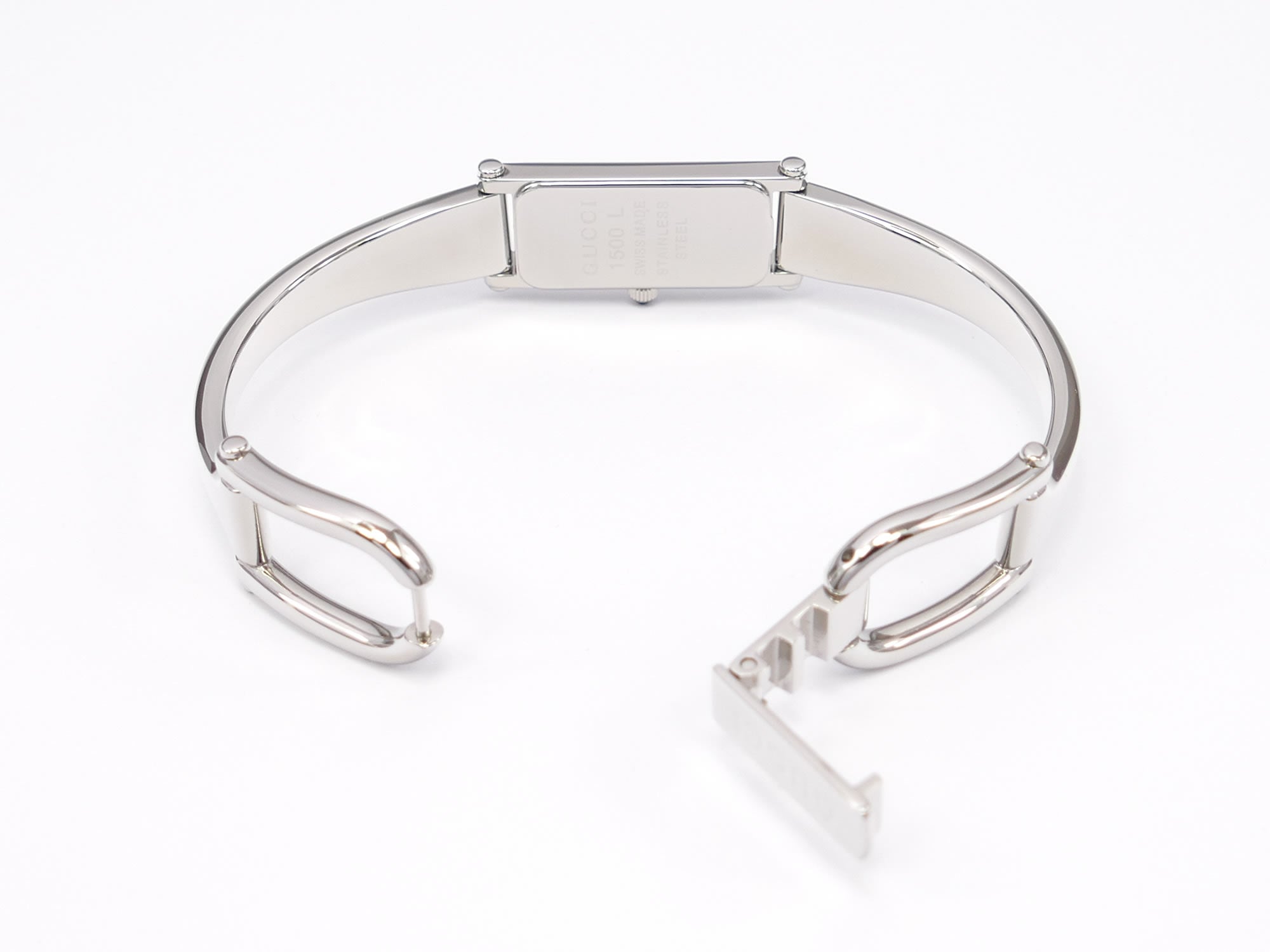 Gucci 1500L Stainless Steel bangle clip