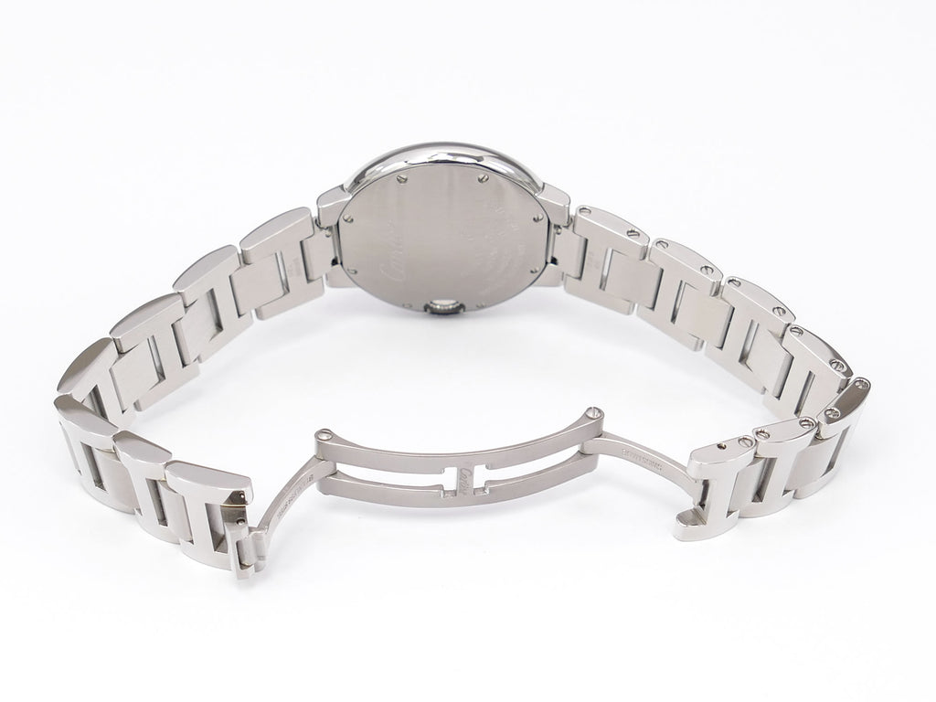 Cartier Ballon Bleu W6920071 stainless steel bi folding clasp