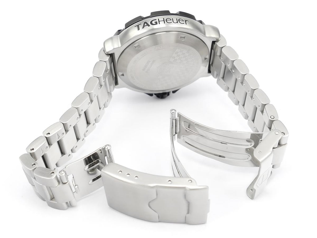 TAG Heuer Formula 1 Black WAH1110.BA0858 folding clasp and wetsuit extension