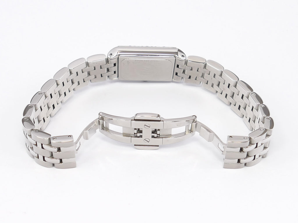 Raymond Weil Tango 5971 stainless steel bi folding clasp