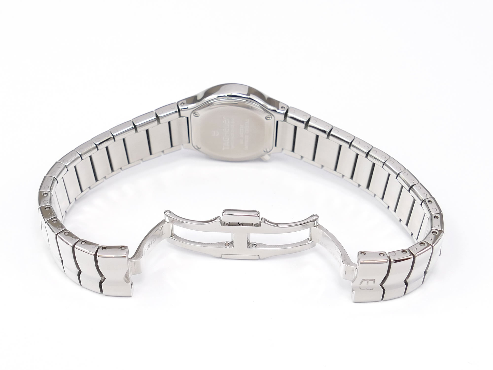 TAG Heuer Alter Ego WP1412 stainless steel bi folding clasp