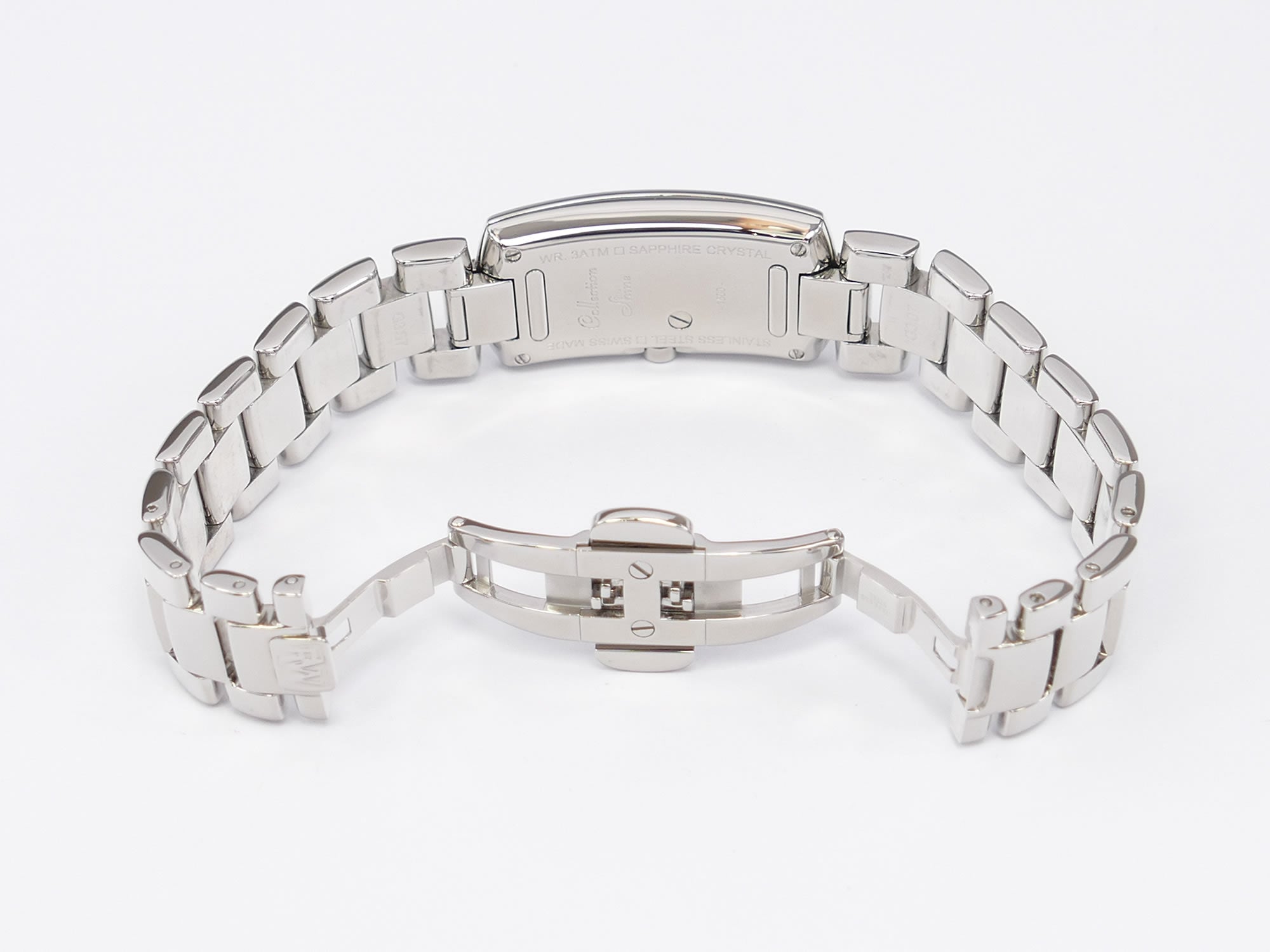 Raymond Weil Shine 1500 stainless steel bi folding clasp