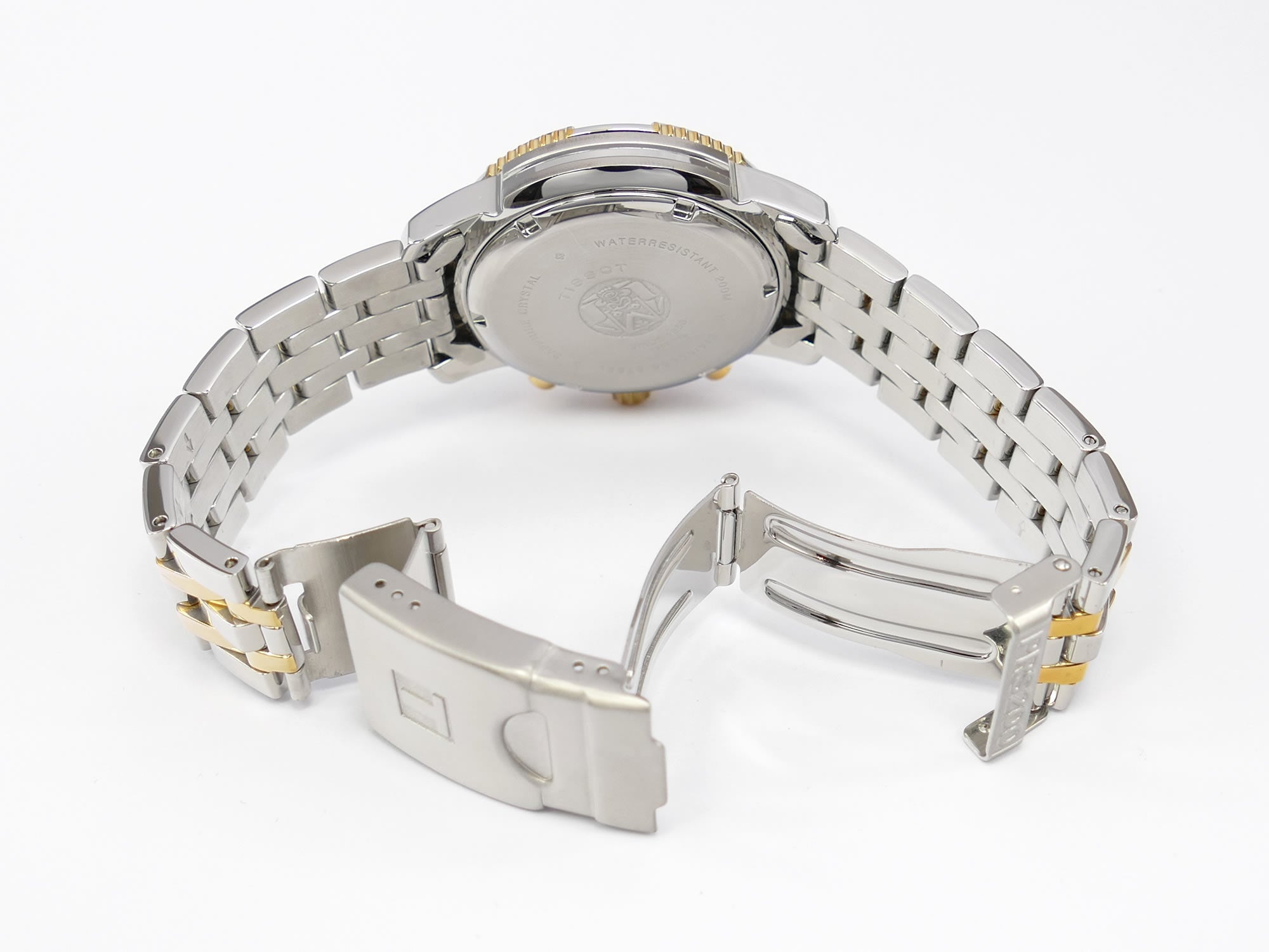 Tissot T-Sport PRS200 folding stainless steel clasp