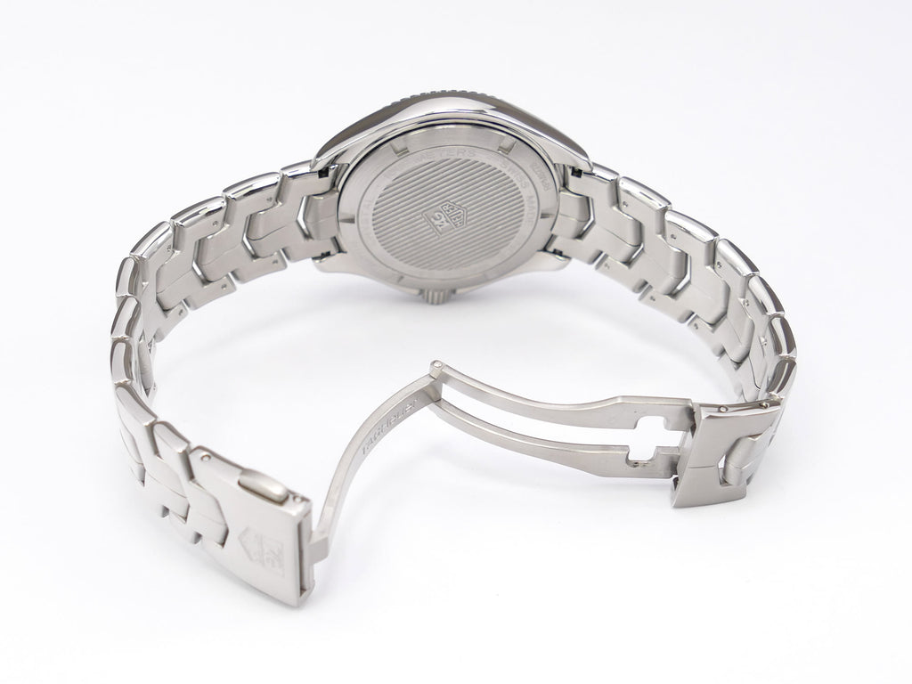 TAG Heuer Link WAT1110 stainless steel folding clasp