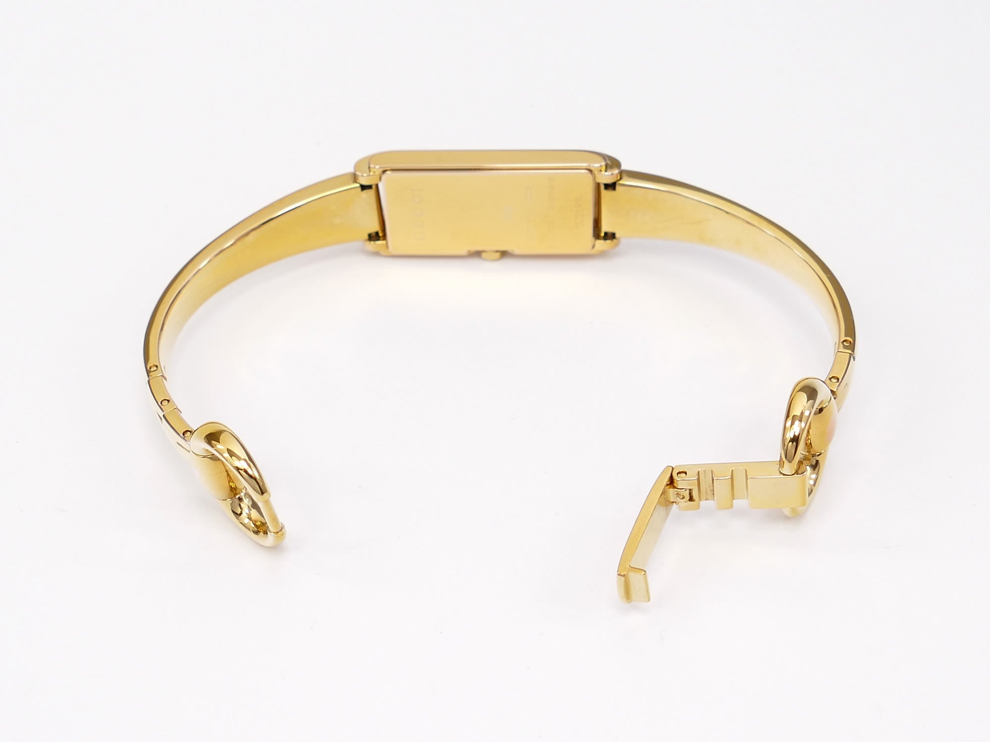 Gucci G-Line 109 18k Gold Plated bangle clip