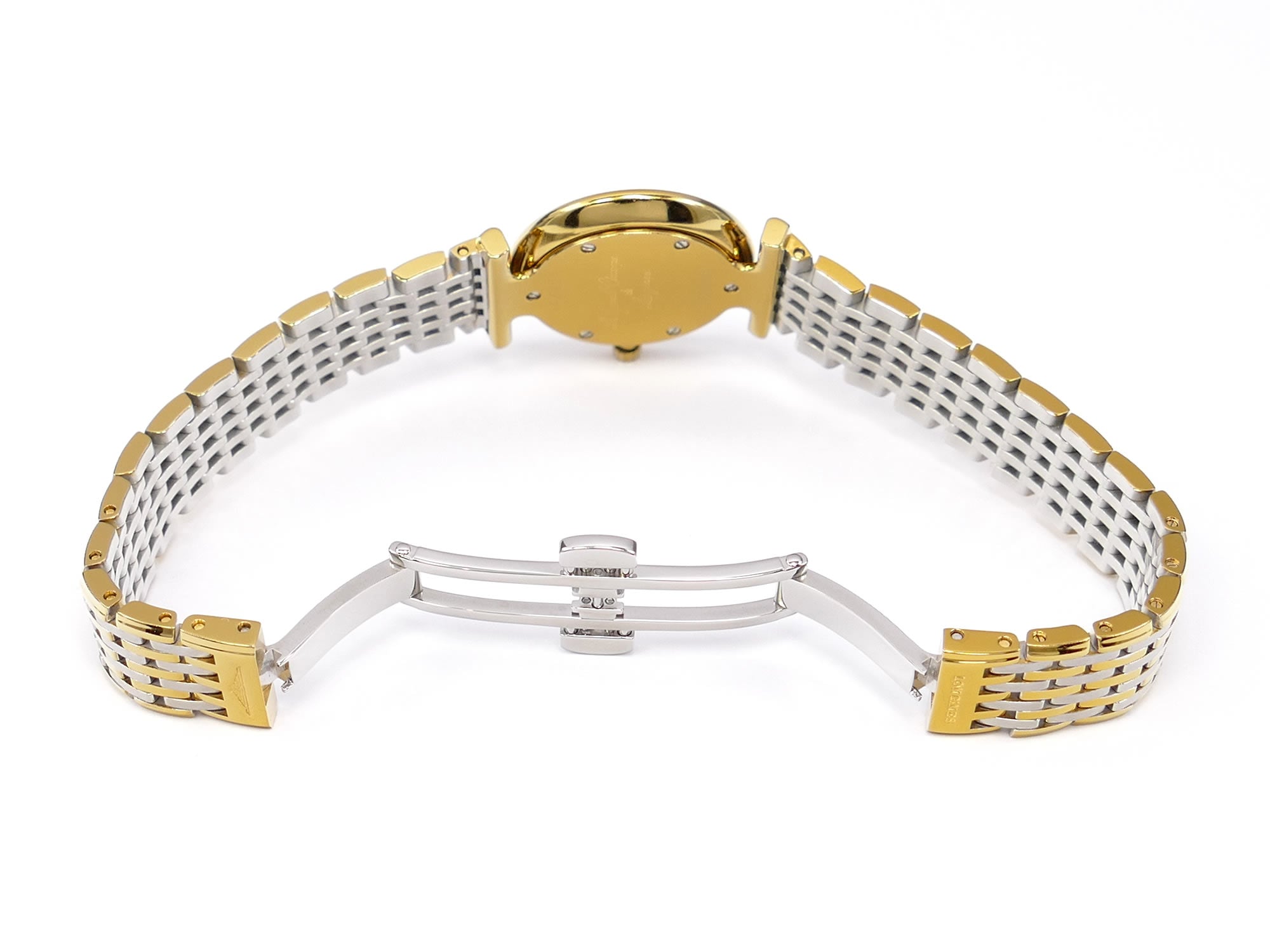 Longines La Grande Classique L4.209.2 bi folding stainless steel clasp