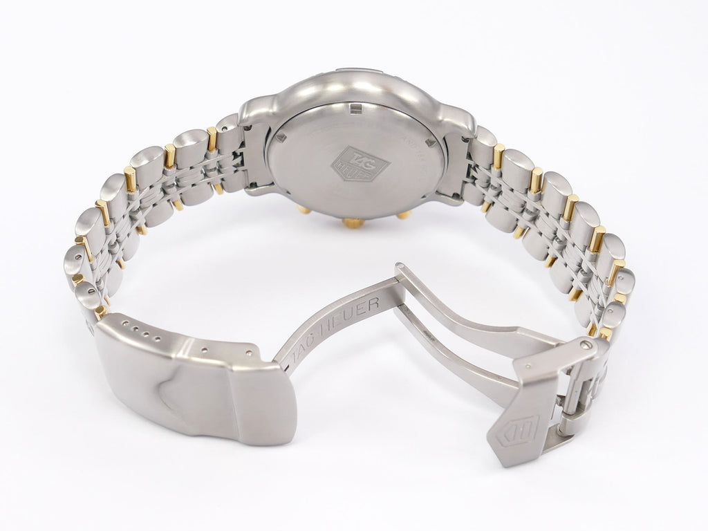 TAG Heuer 6000 Chronograph CH1151-0 folding stainless steel clasp