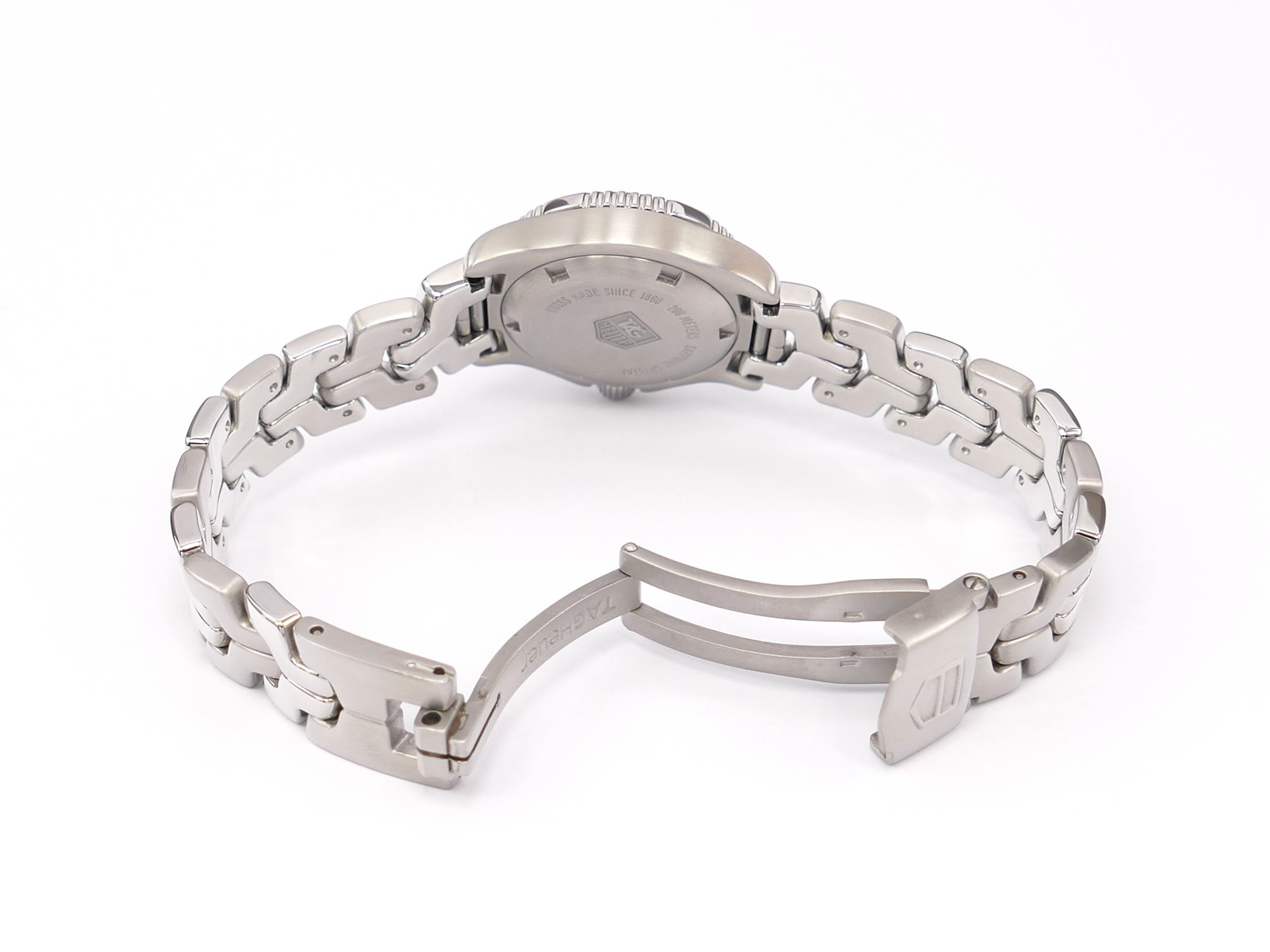 TAG Heuer Link WT141E stainless steel folding clasp