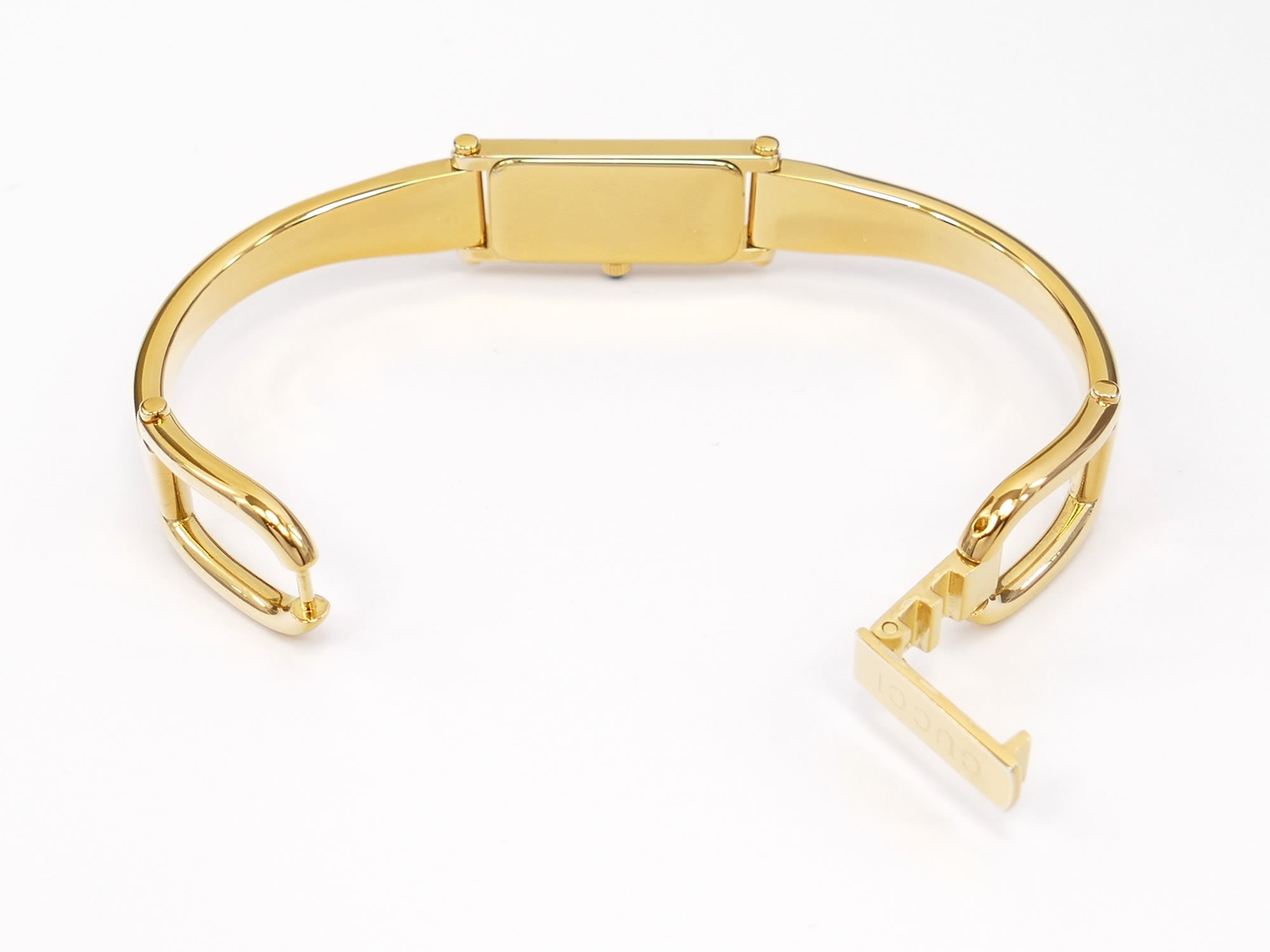 Gucci 1500L 18k Gold Plated bangle clip