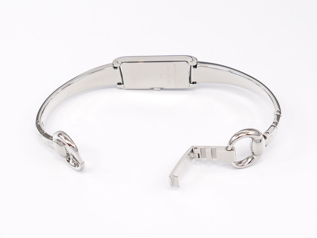 Gucci G-Line 109 Stainless Steel bangle clip