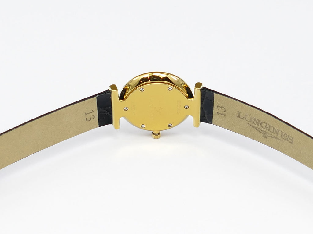 Longines La Grande Classique L4.209.2 two piece leather strap