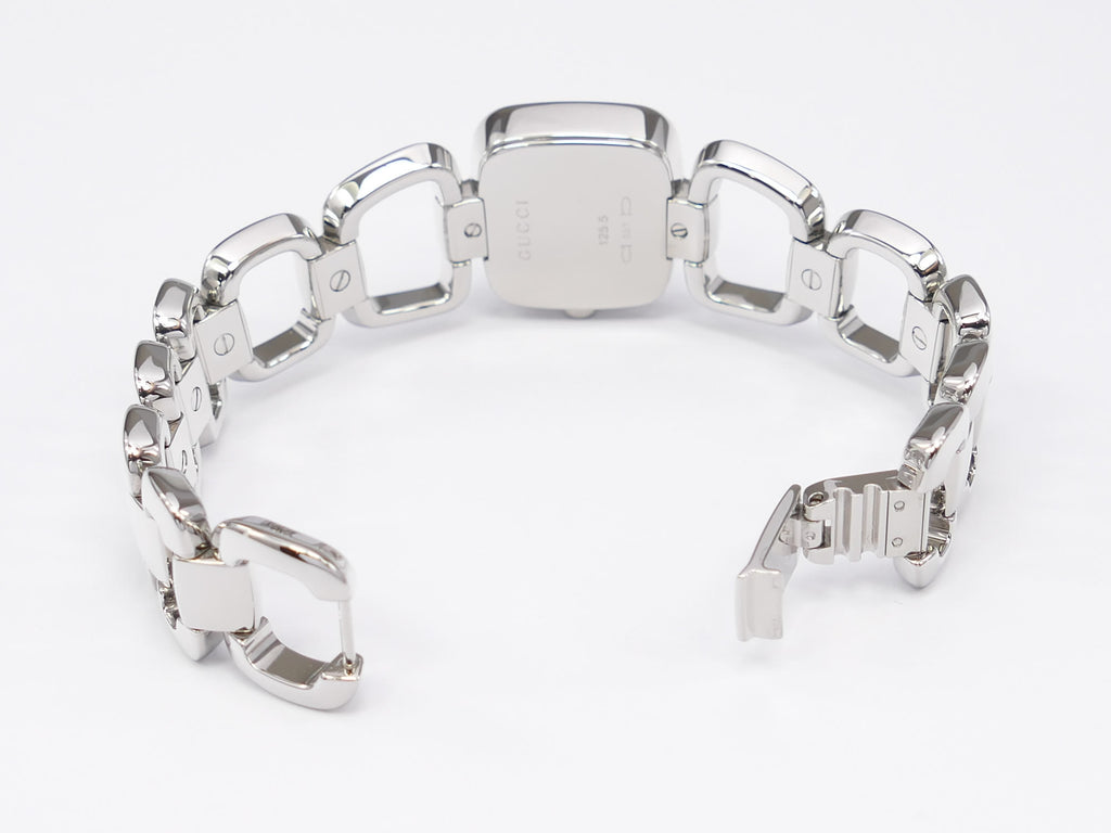 Gucci G 125.5 stainless steel clip