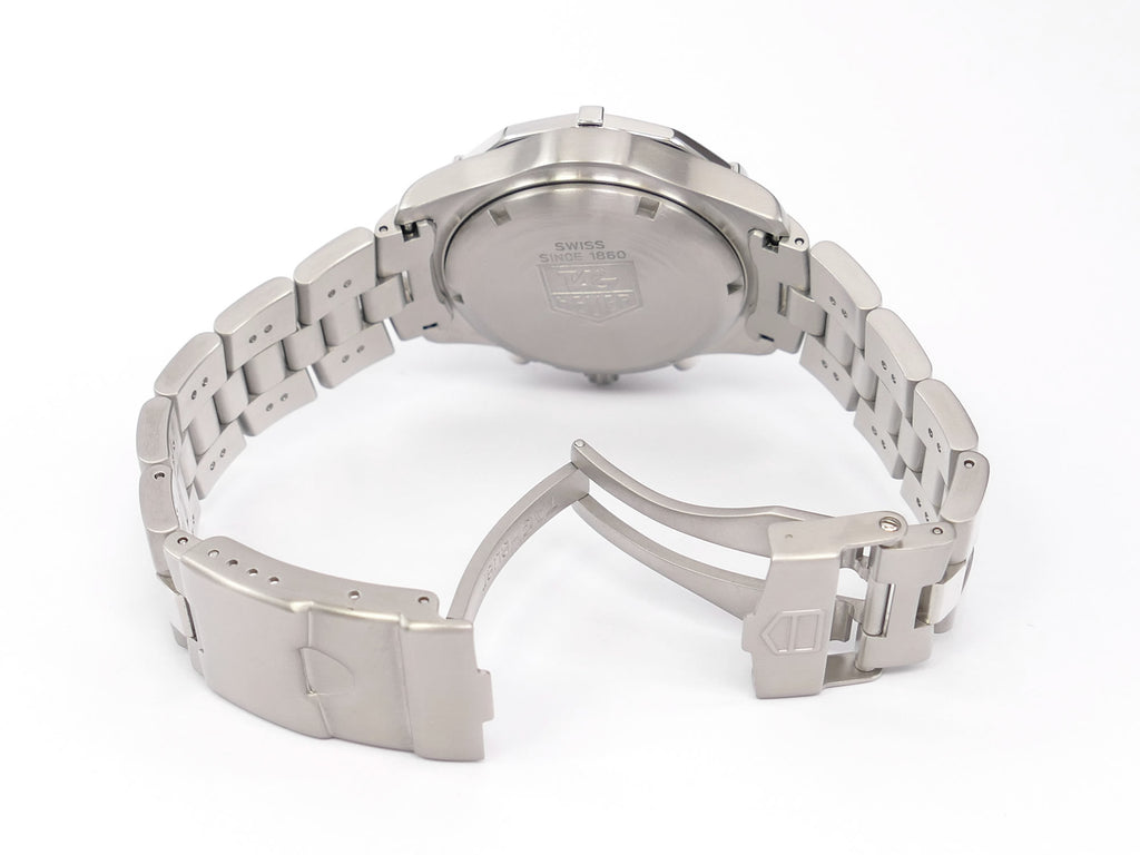 TAG Heuer 2000 Exclusive CN111F stainless steel folding clasp