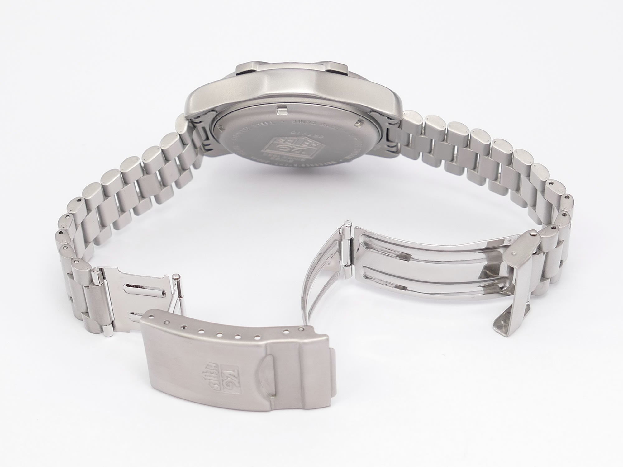 TAG Heuer 2000 CE1110 stainless steel folding clasp