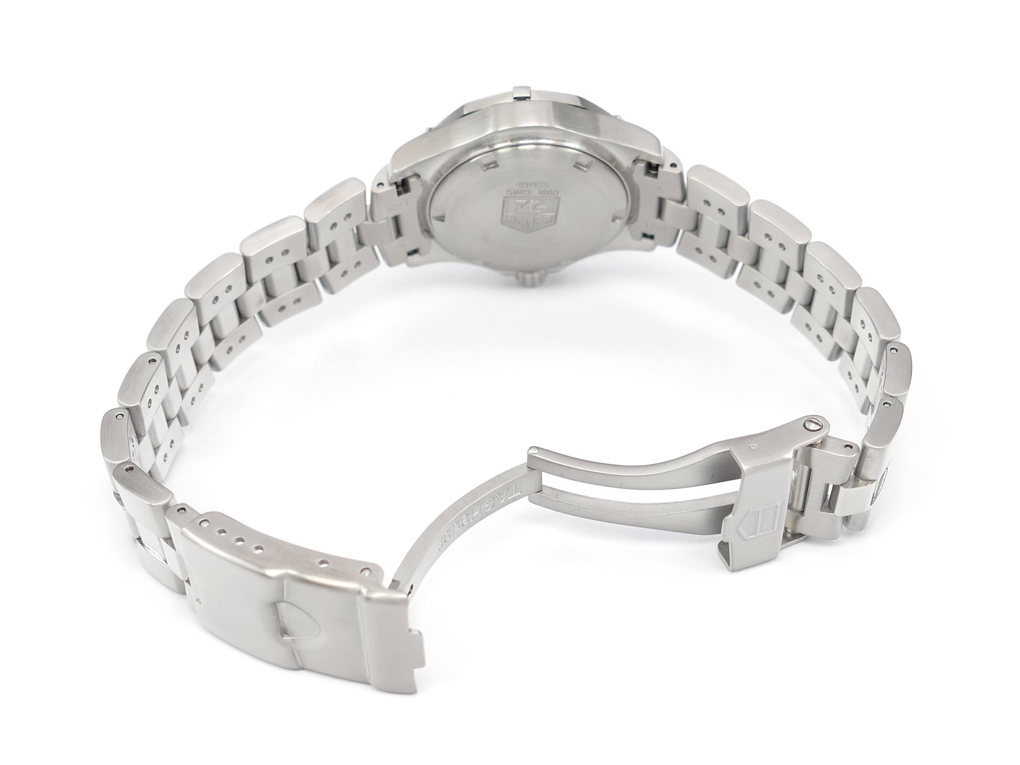 TAG Heuer 2000 Exclusive WN1318 stainless steel folding clasp
