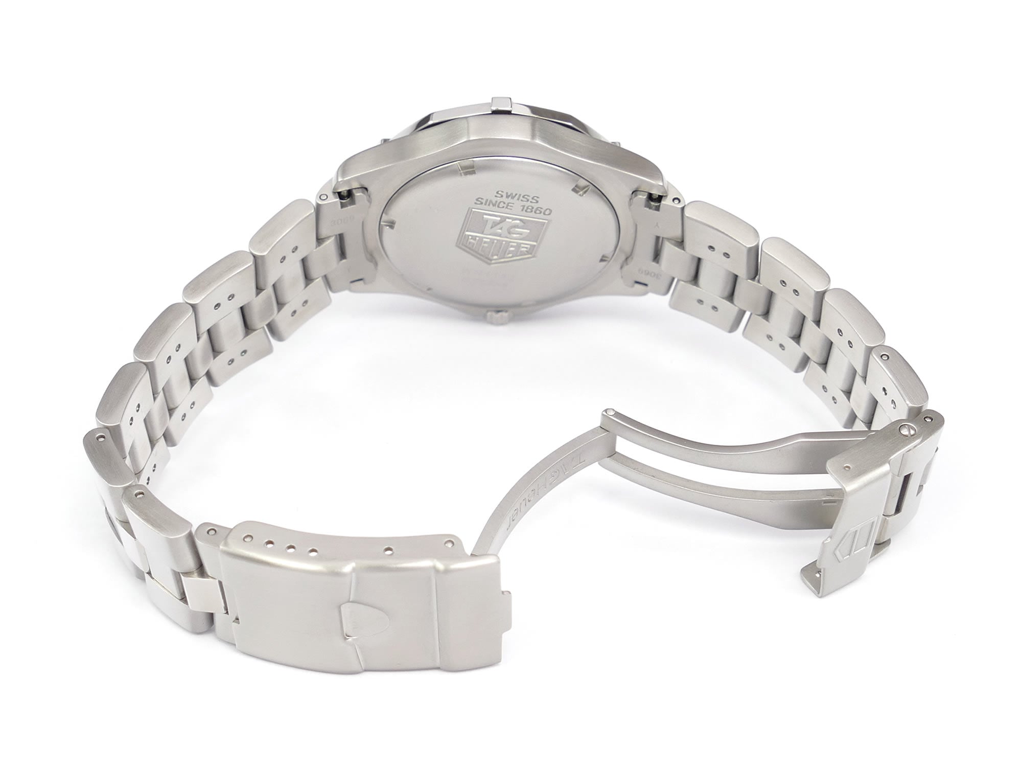 TAG Heuer 2000 Exclusive WN1112 stainless steel folding clasp
