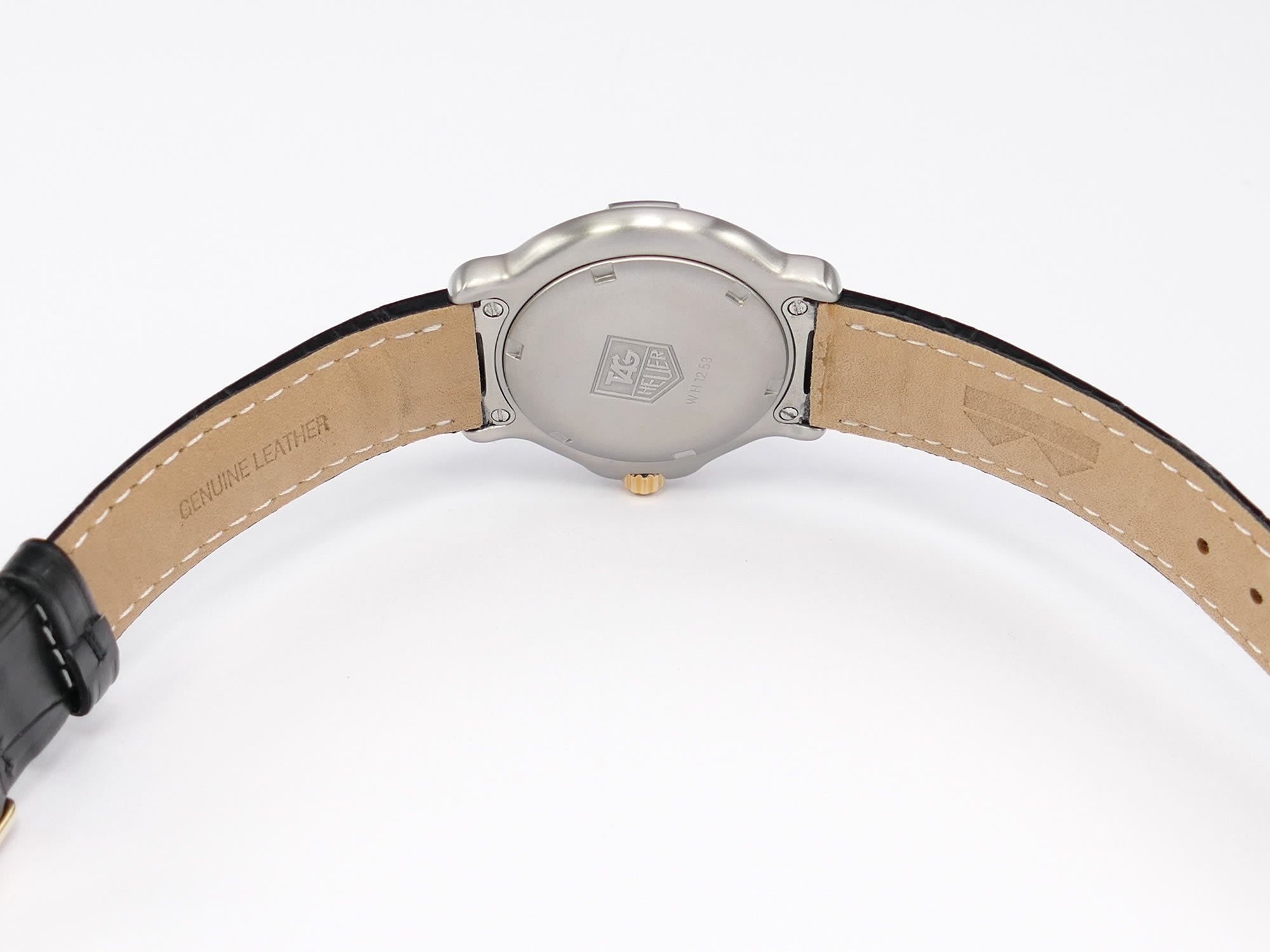 TAG Heuer 6000 WH1253 two piece leather strap