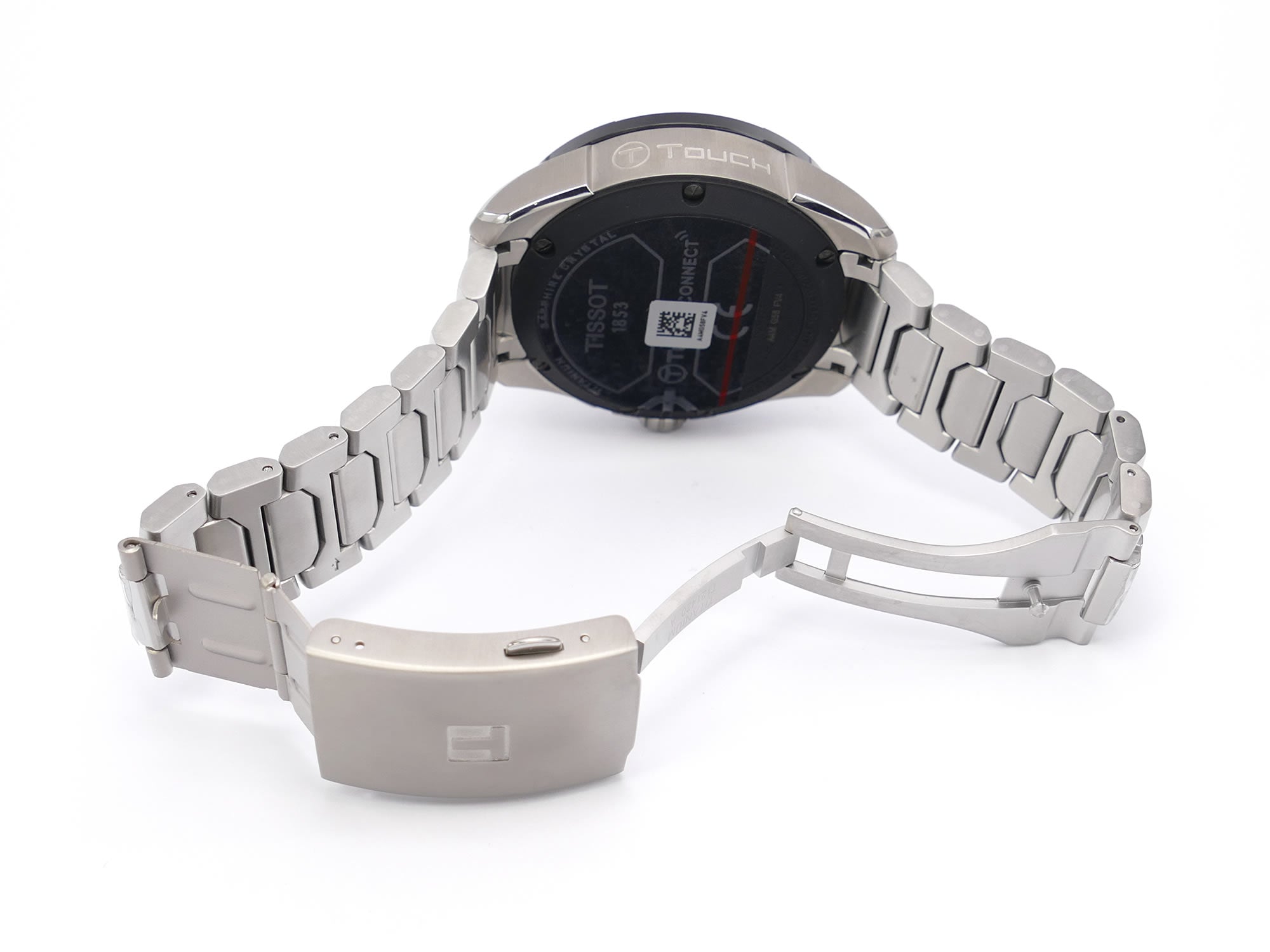 Tissot T-Touch Connect Solar T121420A Titanium folding clasp
