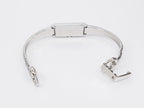 Gucci G-Line 109 stainless steel bangle clip