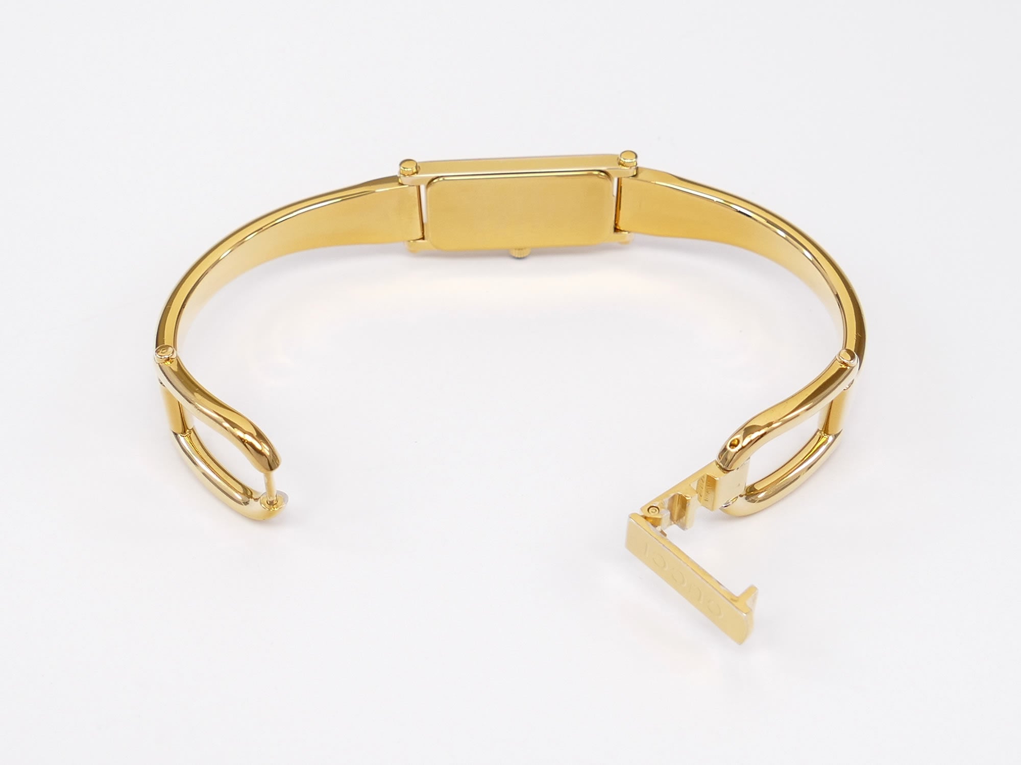 Gucci 1500L 18k Gold Plated bangle clip