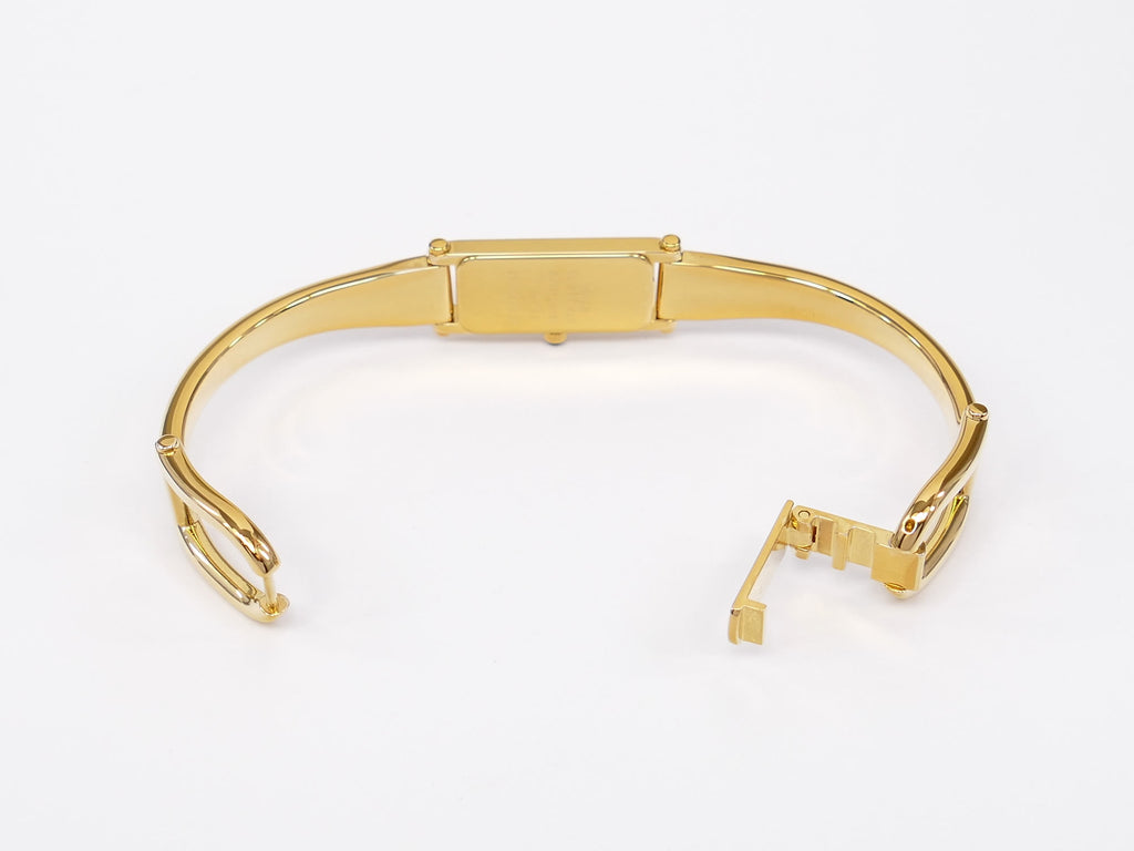 Gucci 1500L 18k Gold Plated bangle clip