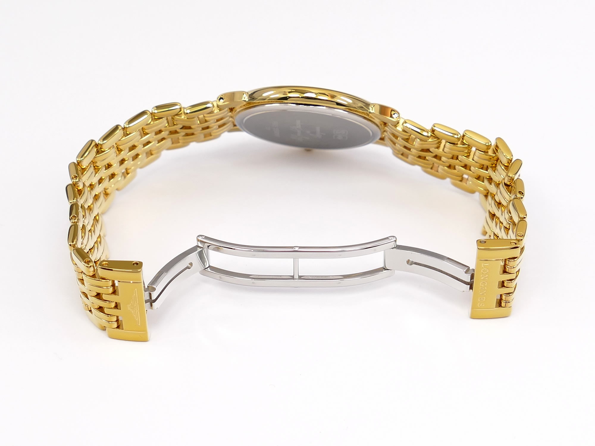 Longines La Grande Classique L5.632.2 bi folding stainless steel clasp