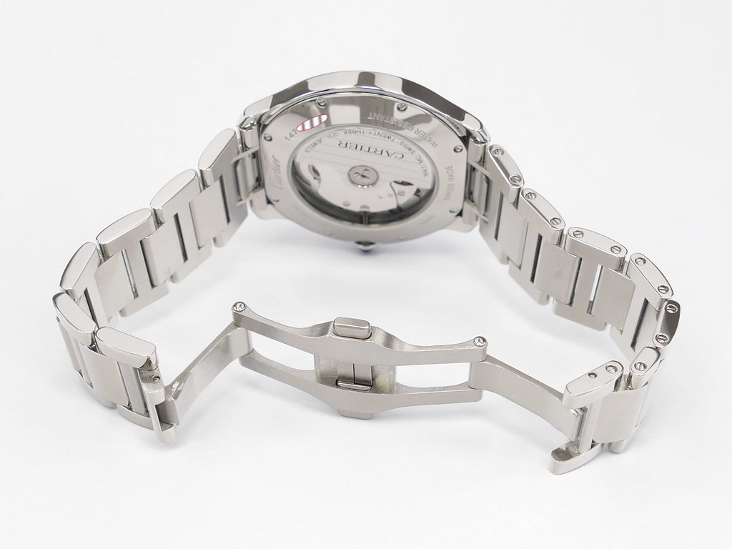 Cartier Ronde Must WSRN0035 stainless steel clasp