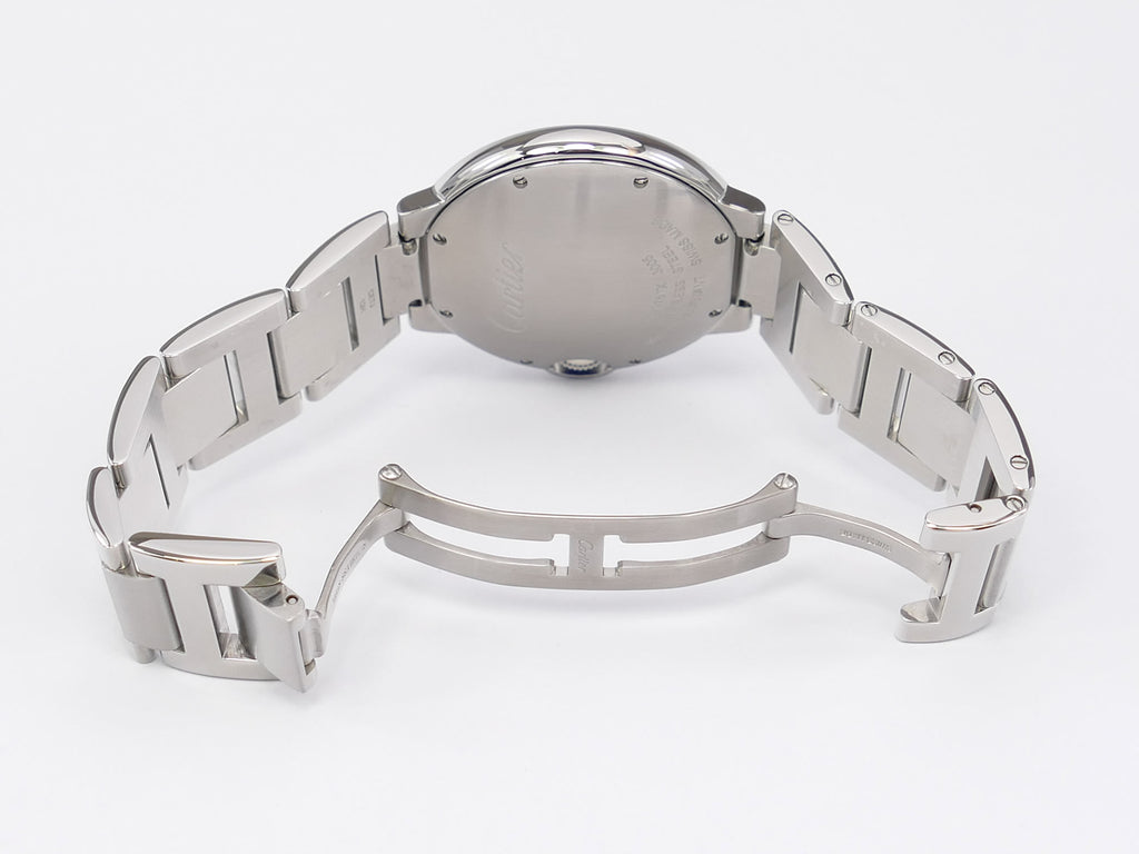 Cartier Ballon Bleu W69011Z4 Stainless steel bi folding clasp