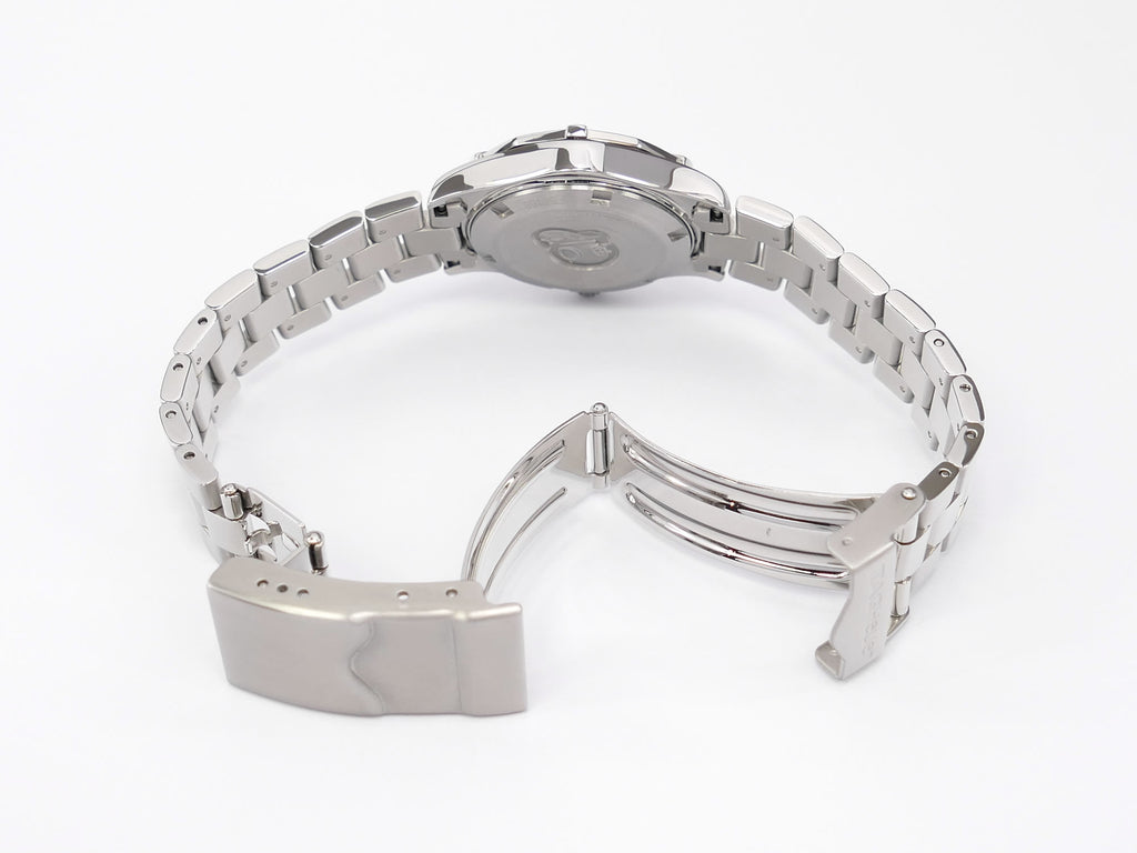 TAG Heuer Aquaracer WAF1417 stainless steel folding clasp with wet suit expansion
